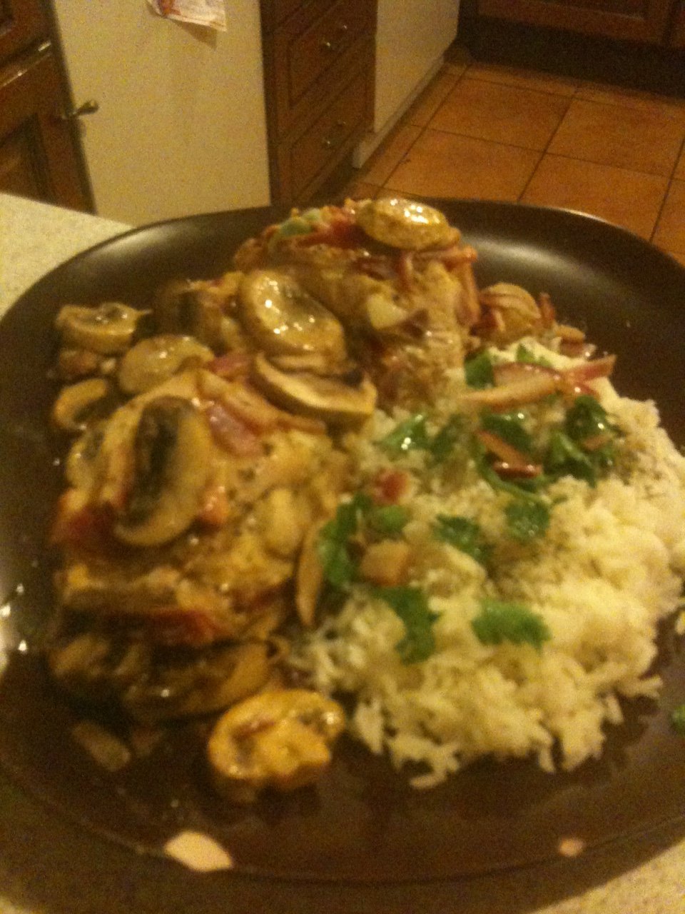Turkey Breast with Rice