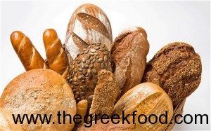 various breads used in greece