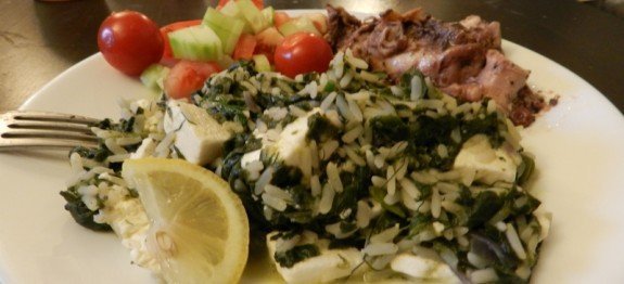Spinach-Rice