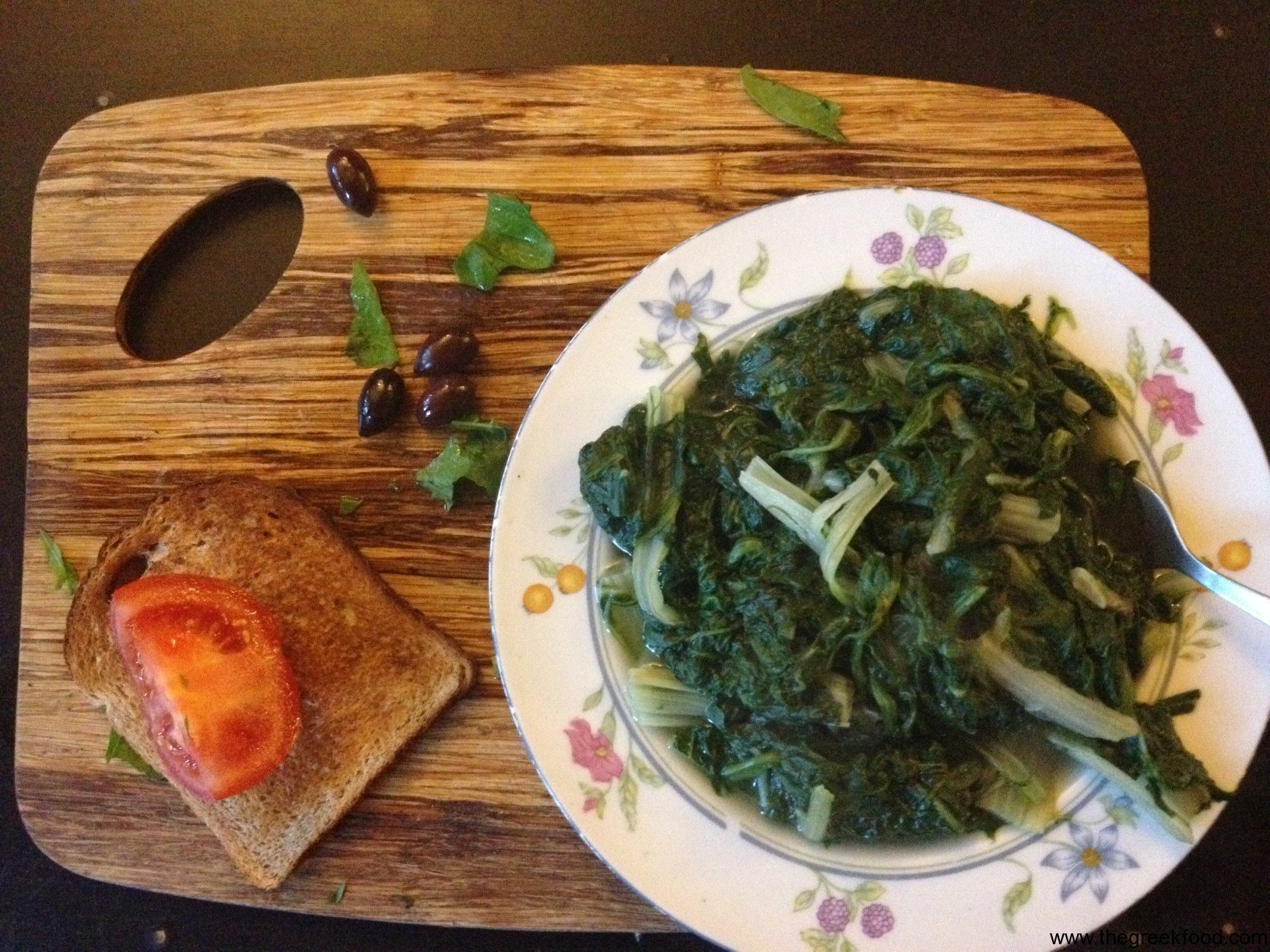Boiled Greens salad recipe – “Horta”