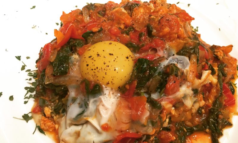 Greens with Eggs for the Poor …that eat like Kings