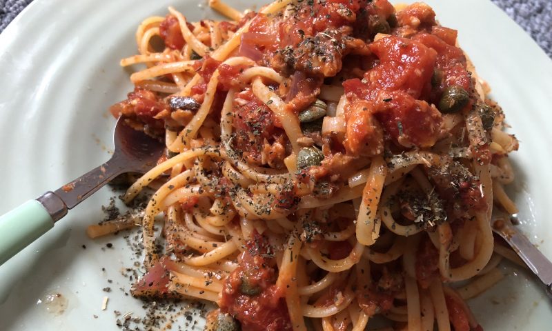 Linguini with Sardines