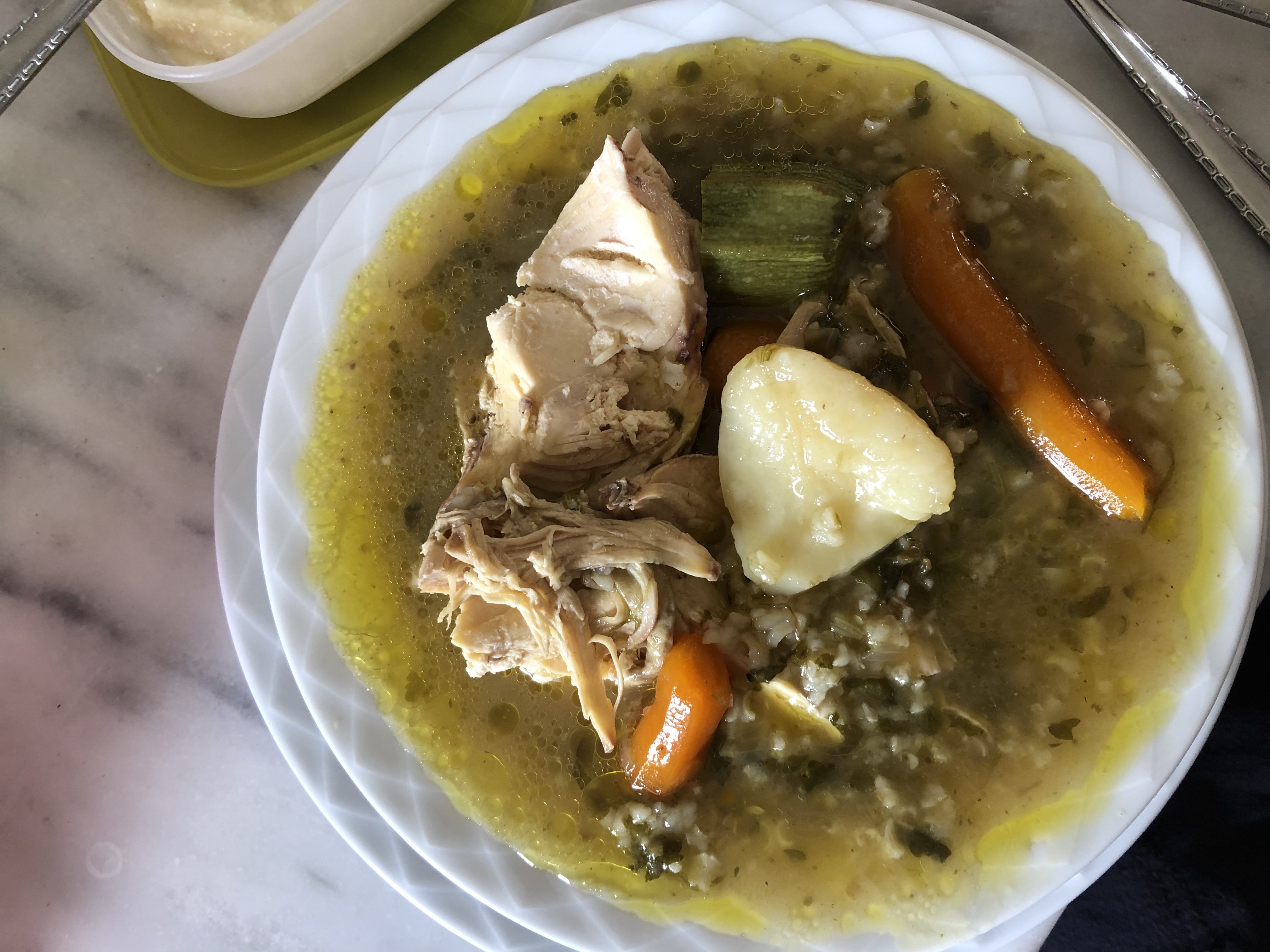 Easy Chicken soup recipe for cold winter night